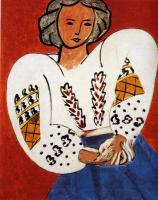 Matisse, Henri Emile Benoit - the rumanian blouse